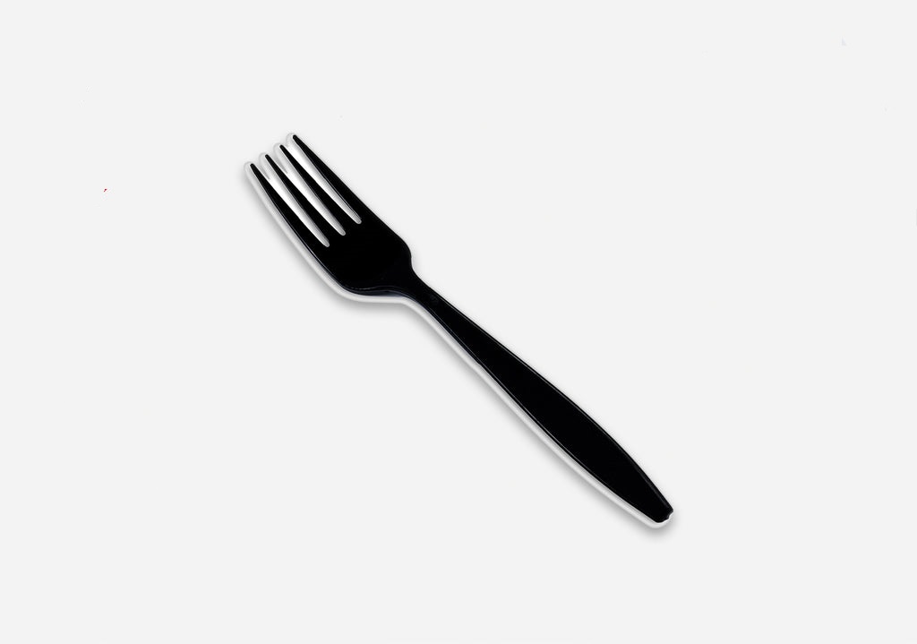 73 NO Heavy Duty Black Plastic Forks
